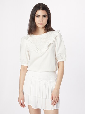 Stefanel Blouse in Wit: voorkant