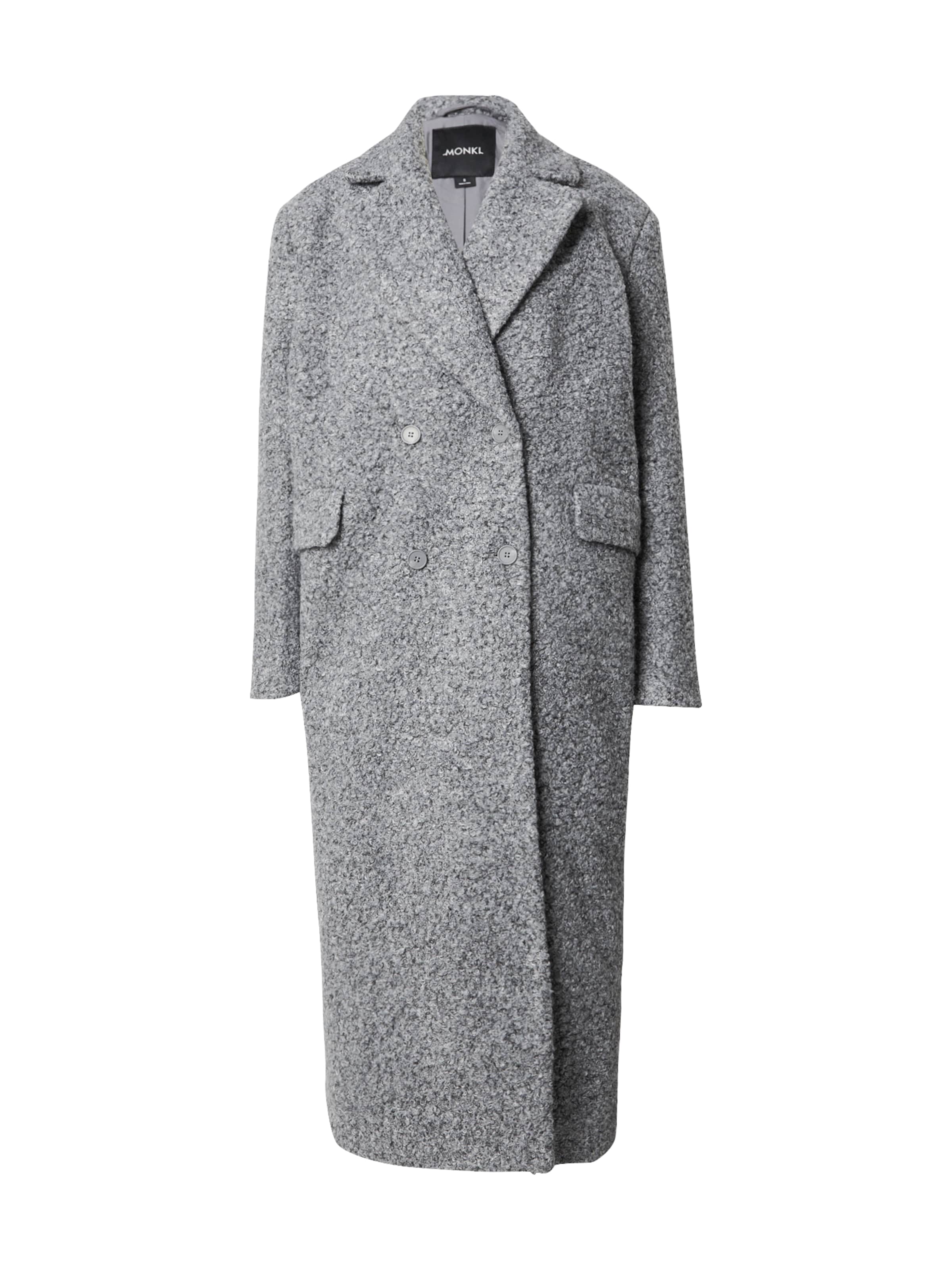 Monki Mantel in Grau: Vorderseite