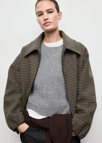 MANGO Übergangsjacke in Braun: Vorderseite