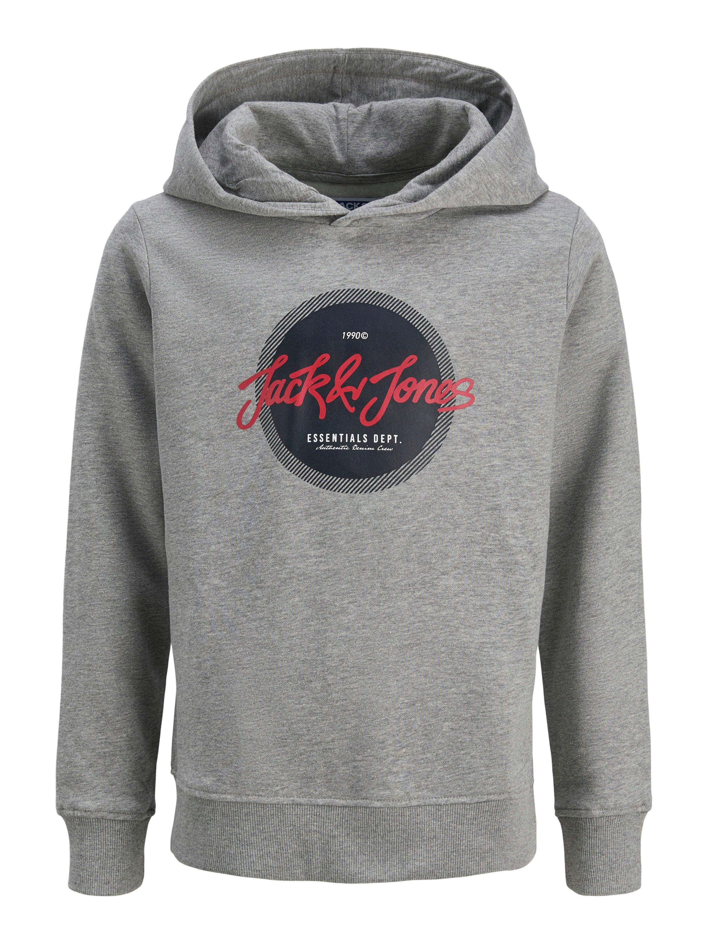 Jack & Jones Junior Sweatshirt in Grau: Vorderseite