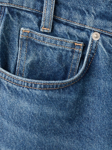 MANGO Wide Leg Jeans 'MALENE' in Blau