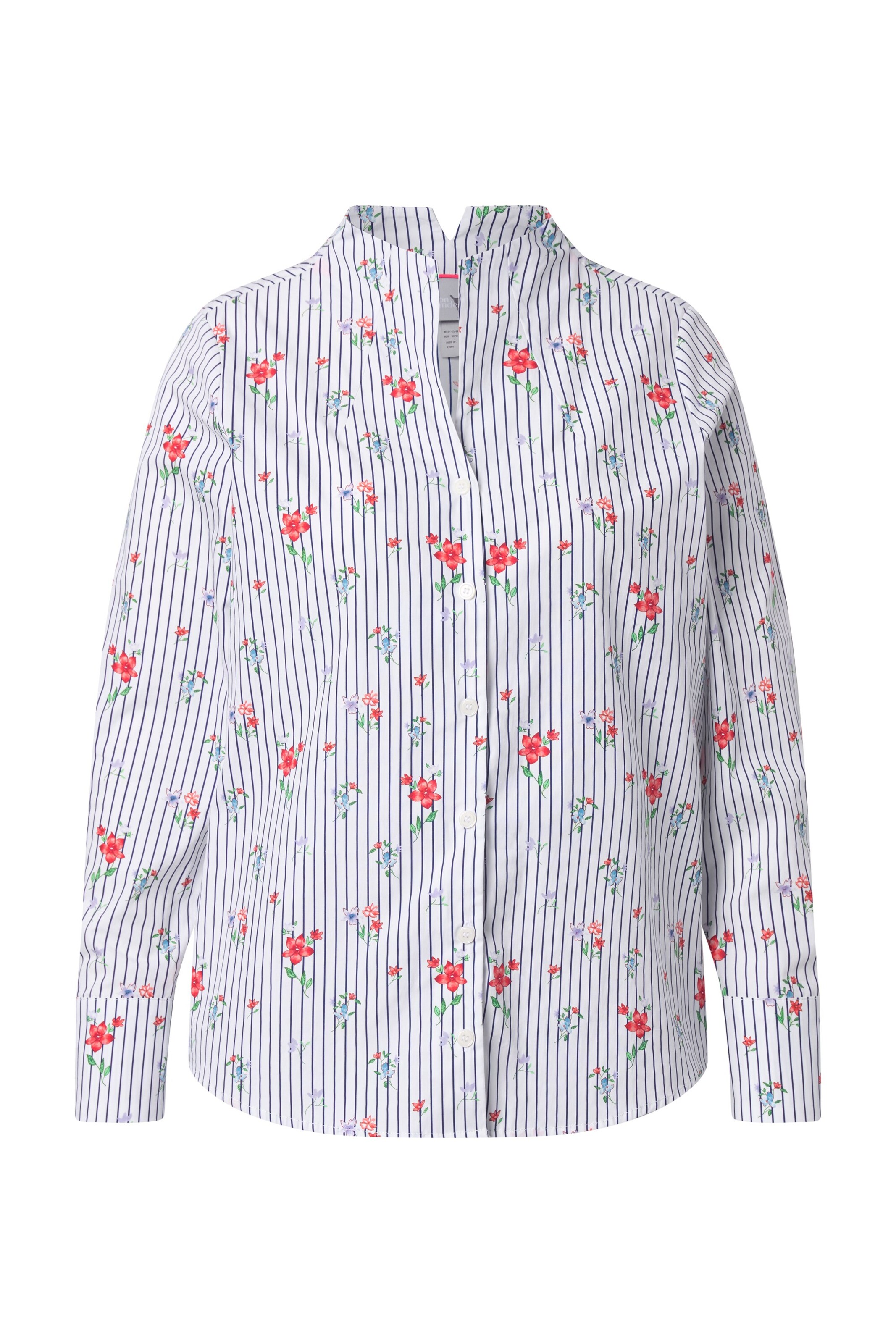 Ulla Popken Blouse in Wit: voorkant