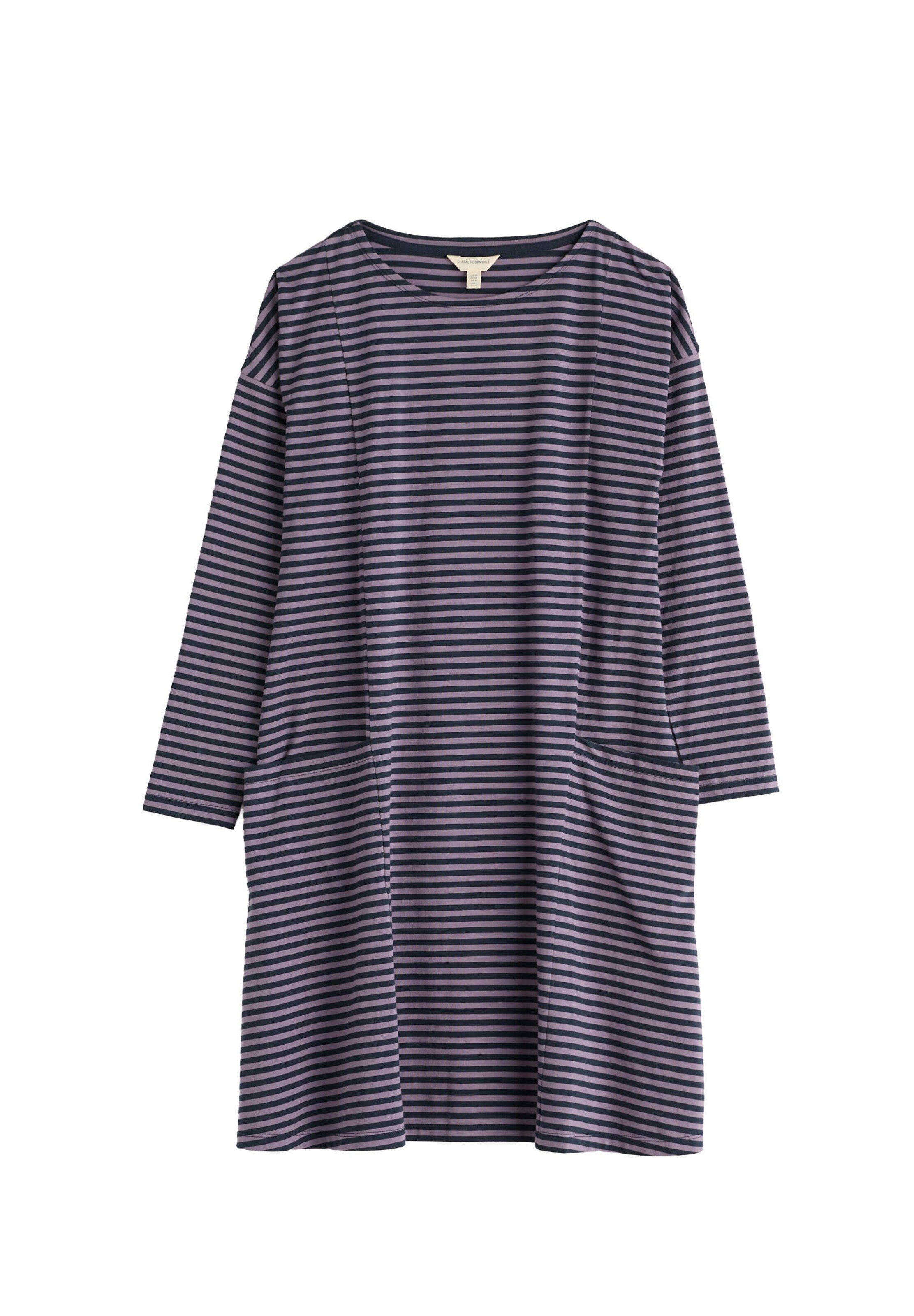 Seasalt Cornwall Jurk ' Mill Pool ' in Lila: voorkant