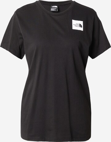 T-shirt THE NORTH FACE en noir : devant