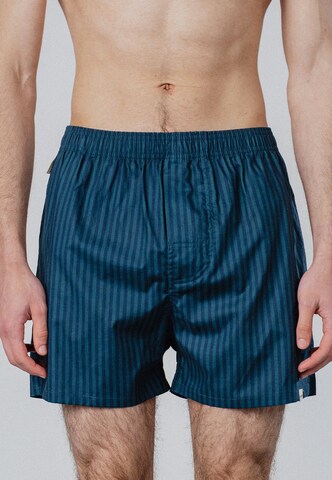 Boxers Pockies en bleu : devant