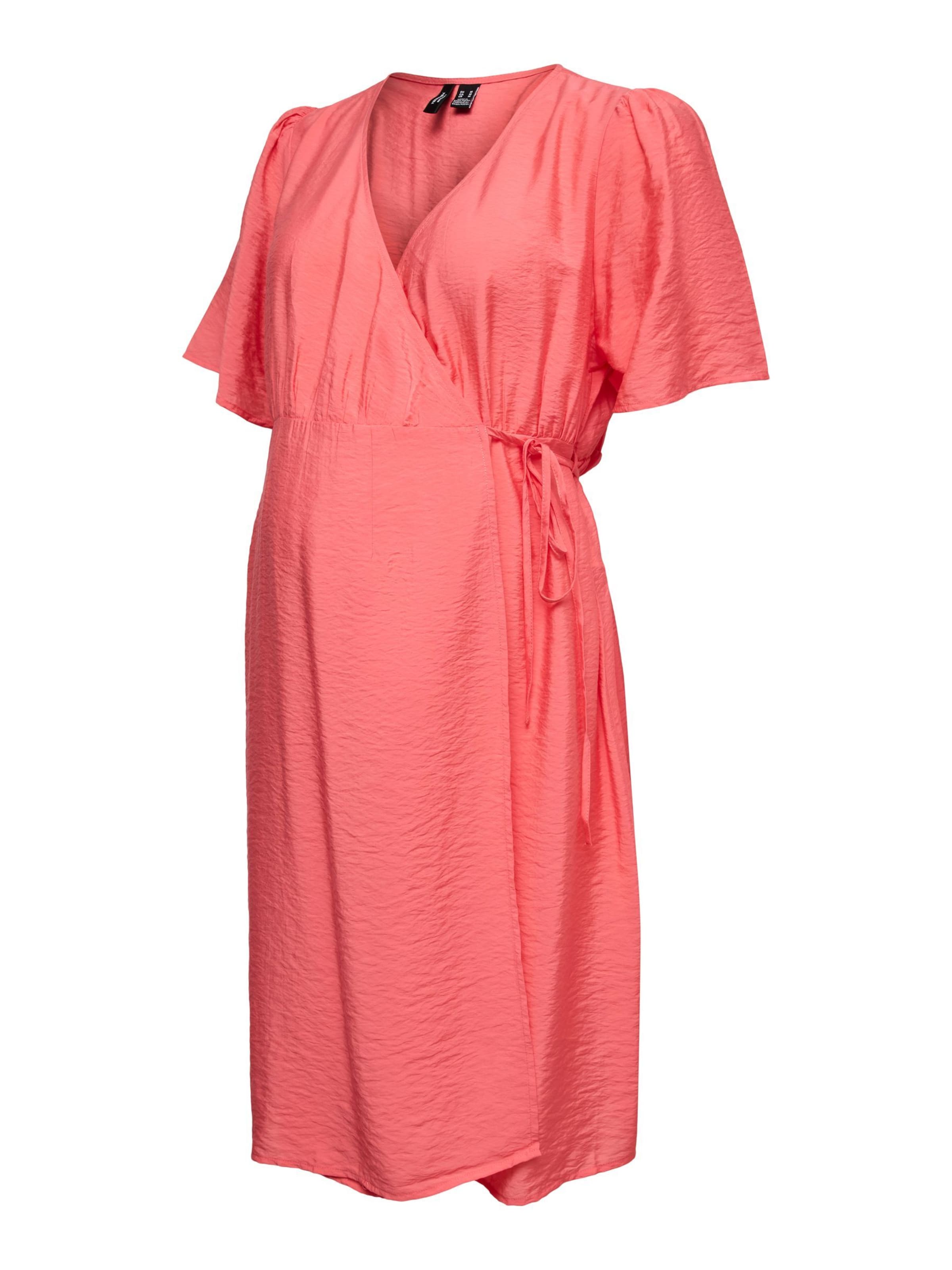 Vero Moda Maternity - Vestido de verano 'VMMJosie' en naranja: frente