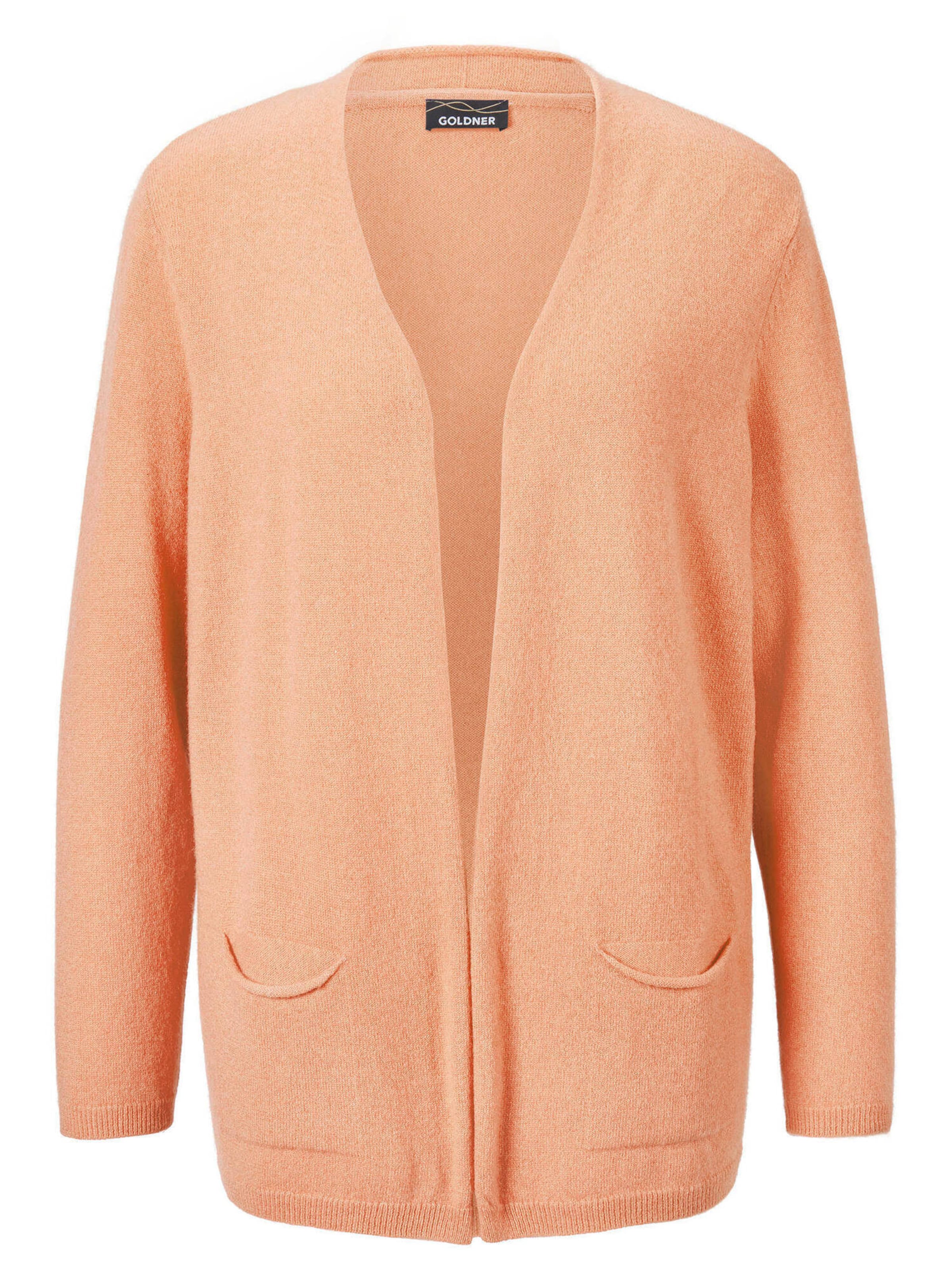 Goldner Cardigan en pêche, Vue avec produit