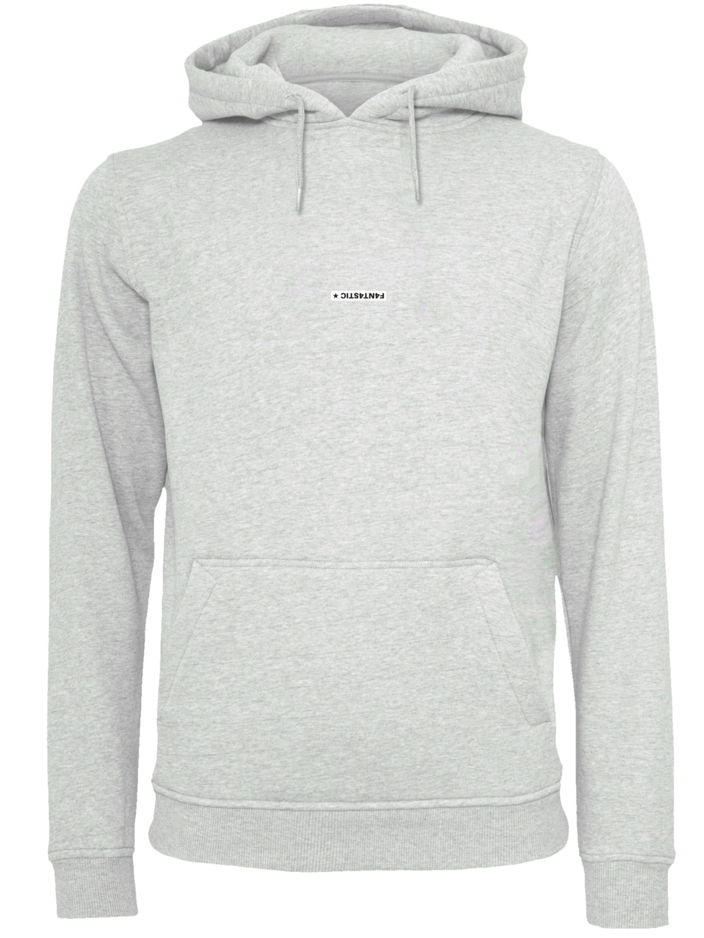 Sweat-shirt F4NT4STIC en gris : devant