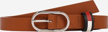Tommy Jeans Belt in Brown: front