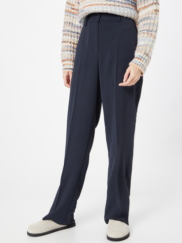 minus Wide Leg Hose 'New Ilsa' in Blau: Vorderseite