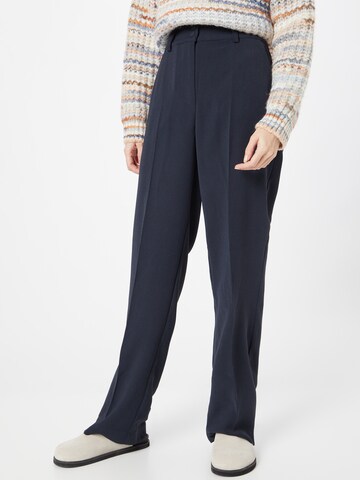 minus Wide leg Pleated Pants 'New Ilsa' in Blue: front