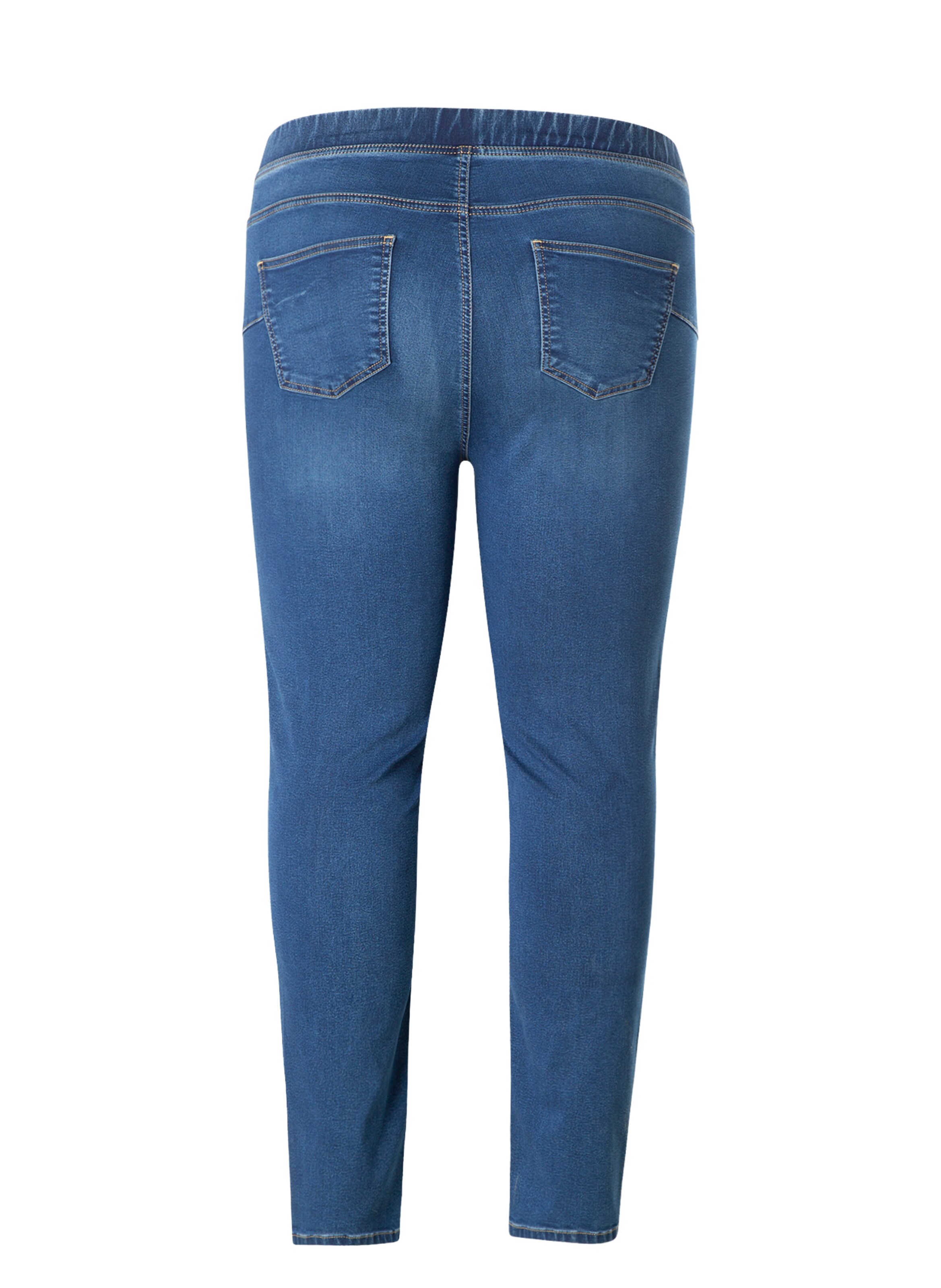 Frauen Jeans BASE LEVEL CURVY Jeanshose 'Tessa' in Blau - ZQ40082