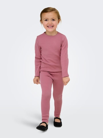 Only Mini Скинни Леггинсы 'KMGTrinny' в Ярко-розовый