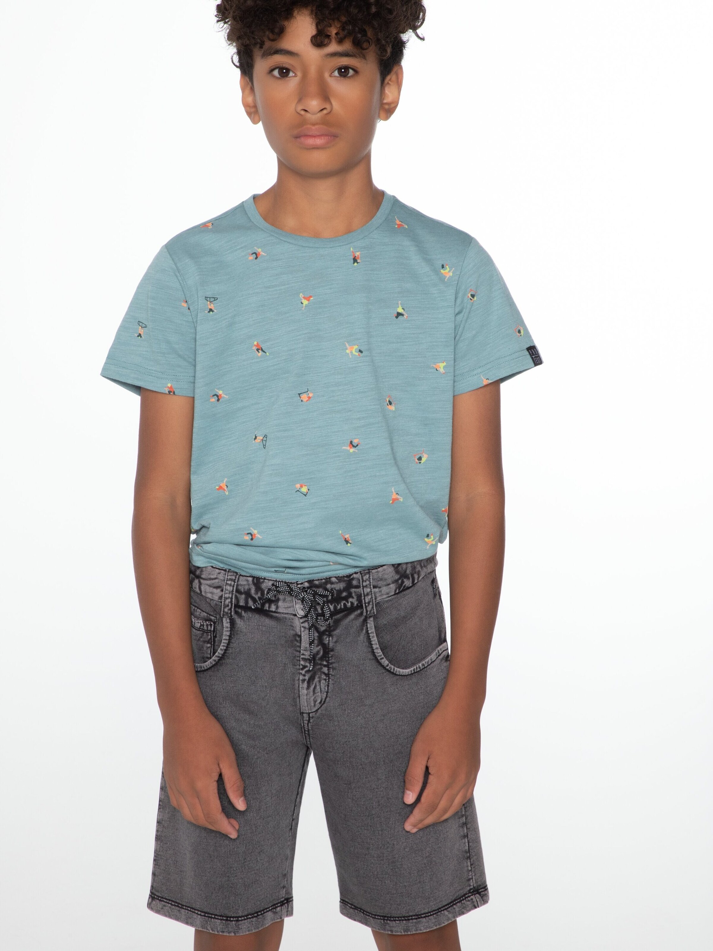 PROTEST Loose fit Trousers 'ORLIN JR' in Grey: front
