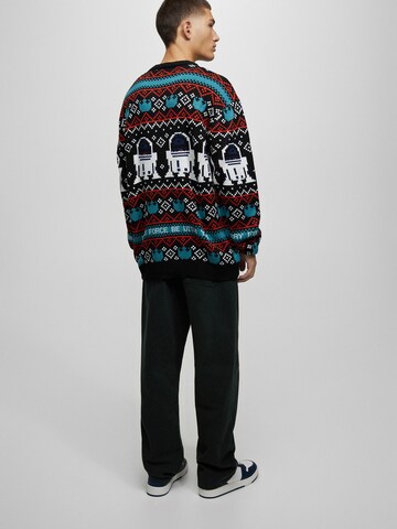 Pull&Bear Sweatshirt i blandingsfarvet