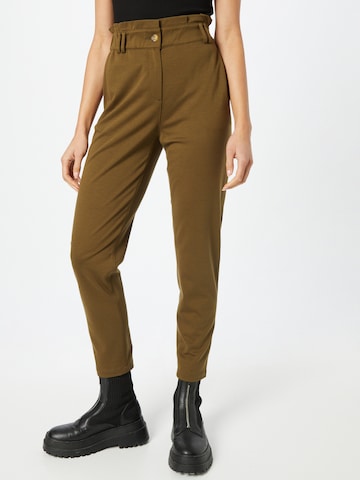 ESPRIT Slim fit Pants 'Punti' in Green: front