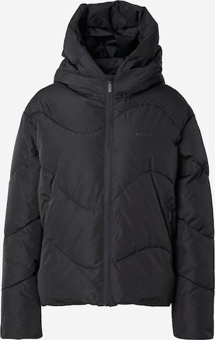 juoda mazine Demisezoninė striukė: priekis