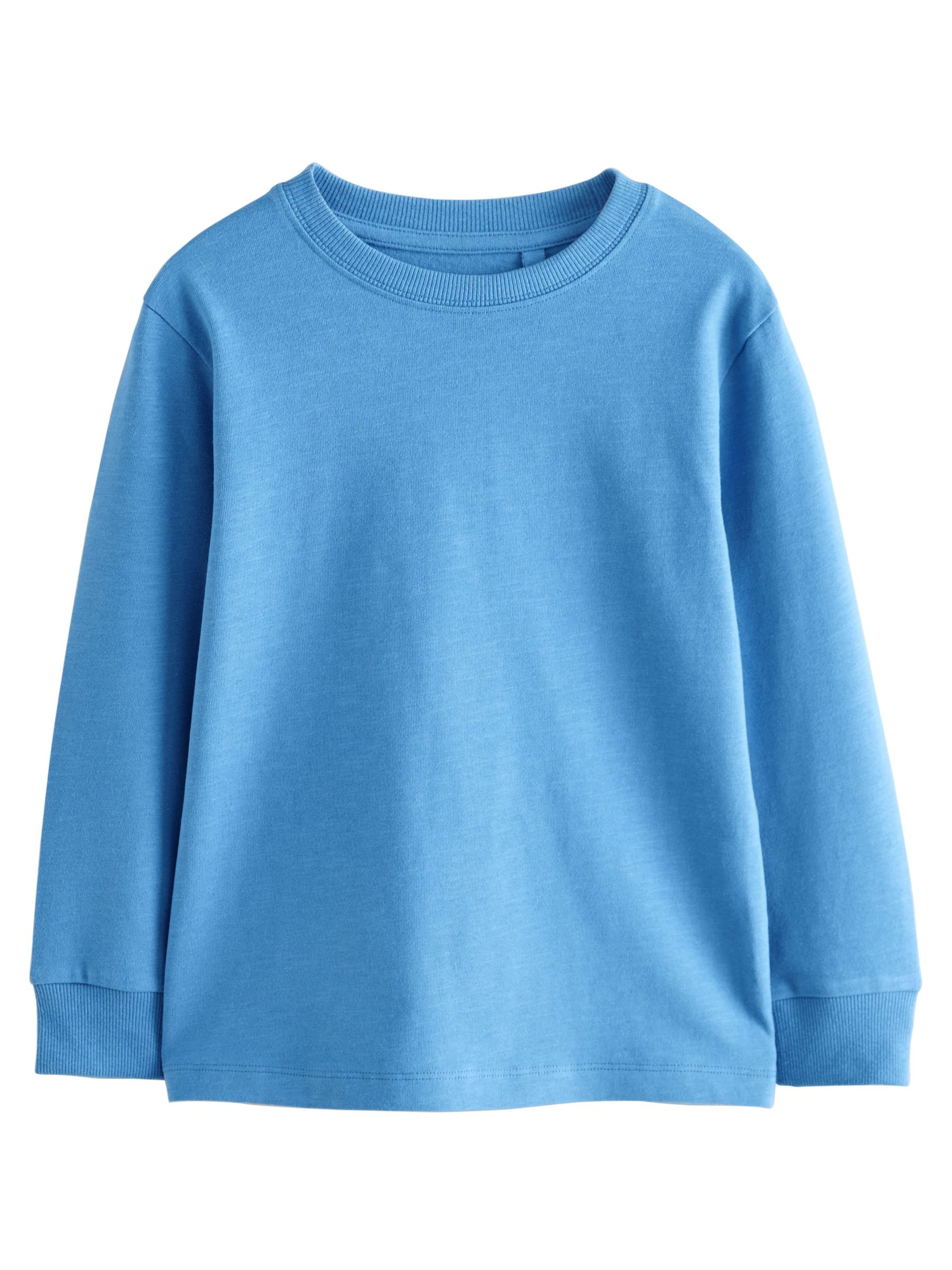 Next - Camiseta en azul: frente