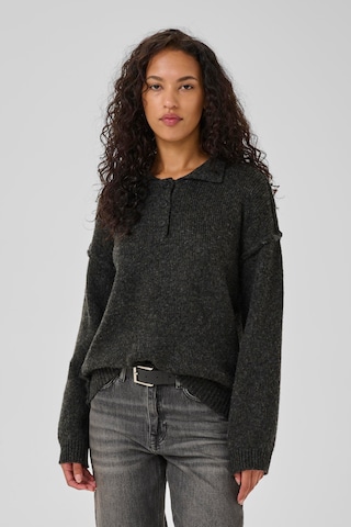 My Essential Wardrobe Sweater 'Paloma' in Grey: front