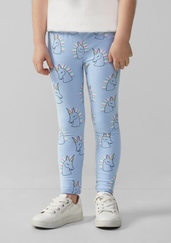 s.Oliver Skinny Leggings in Blauw: voorkant