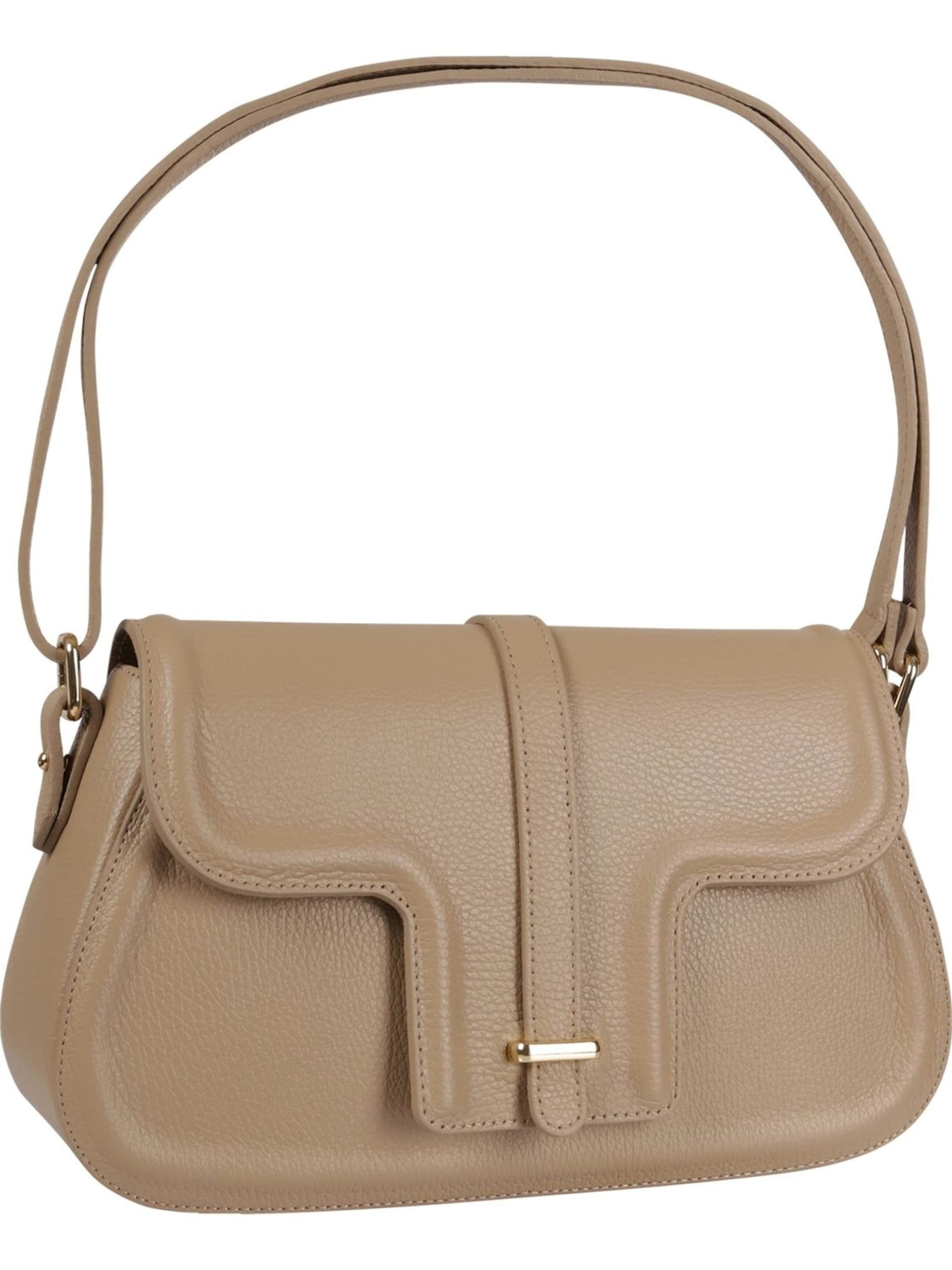Toscanto - Bolso de hombro en beige: frente