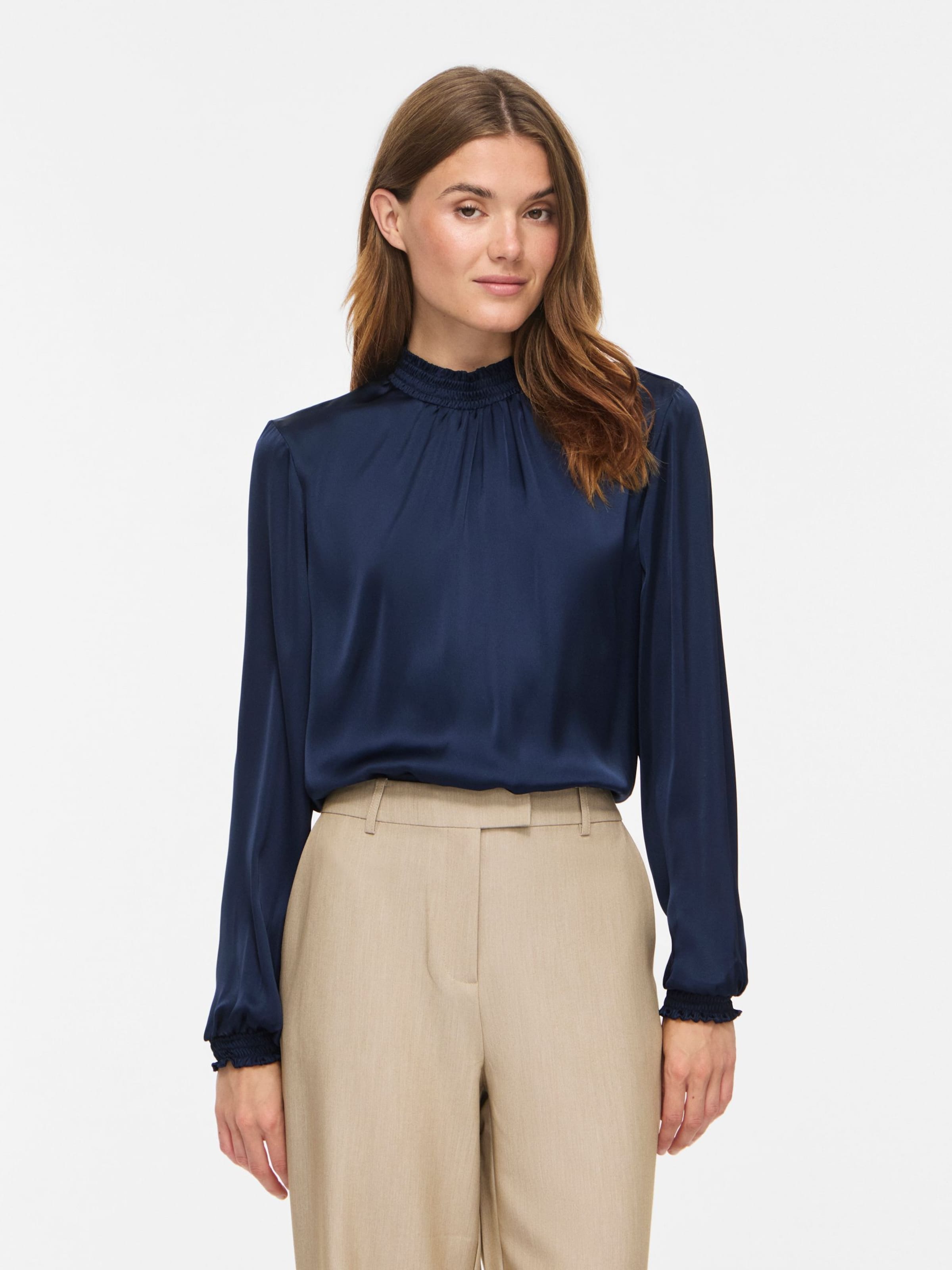 Camicia da donna 'VISofie' di VILA in blu: frontale