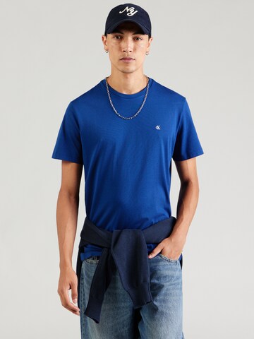 Calvin Klein Jeans Μπλουζάκι 'CLASSIC' σε μπλε: μπροστά