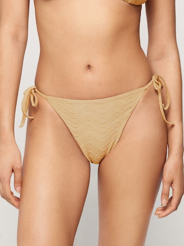 Tezenis Bikini Bottoms in Gold: Vorderseite