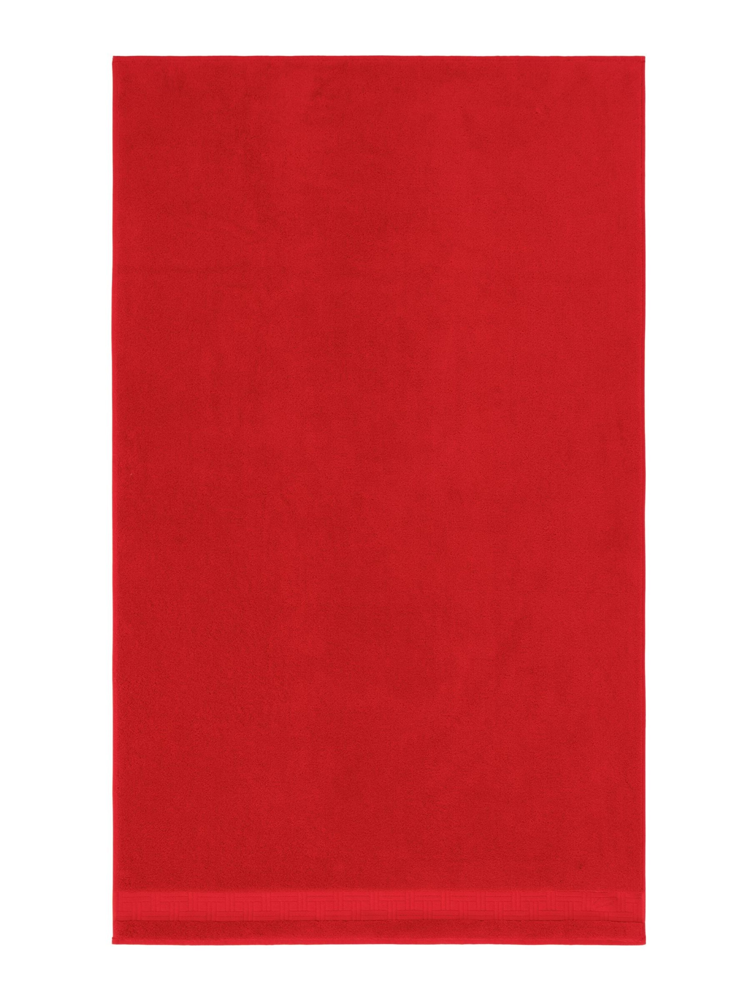 KENZO Towel 'KWEAVE' in Red: front