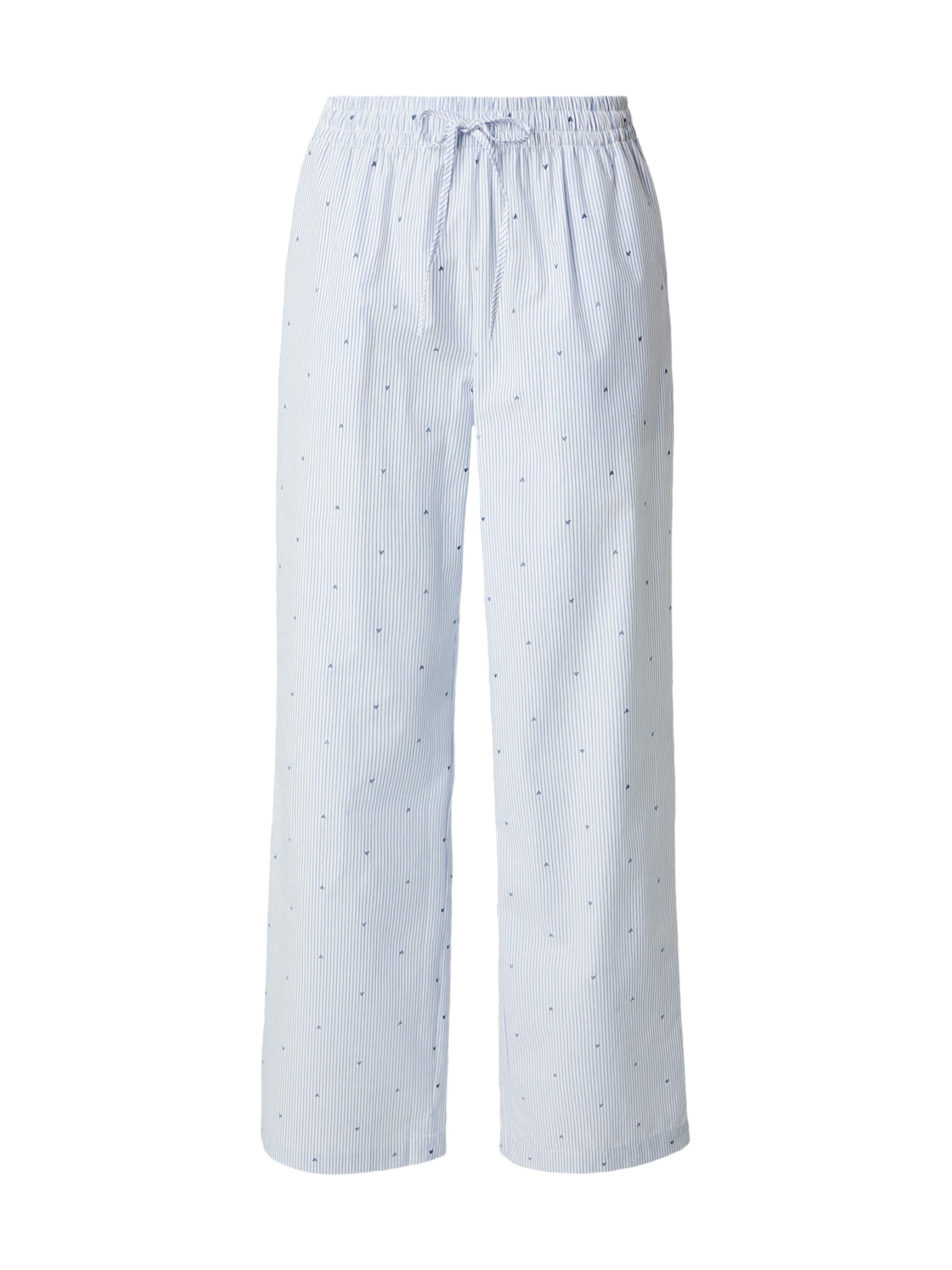 Hunkemöller Spodnie od piżamy w kolorze niebieski: przód