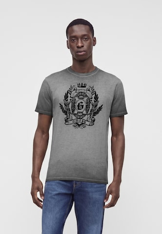 Maglietta di GUESS in grigio: frontale