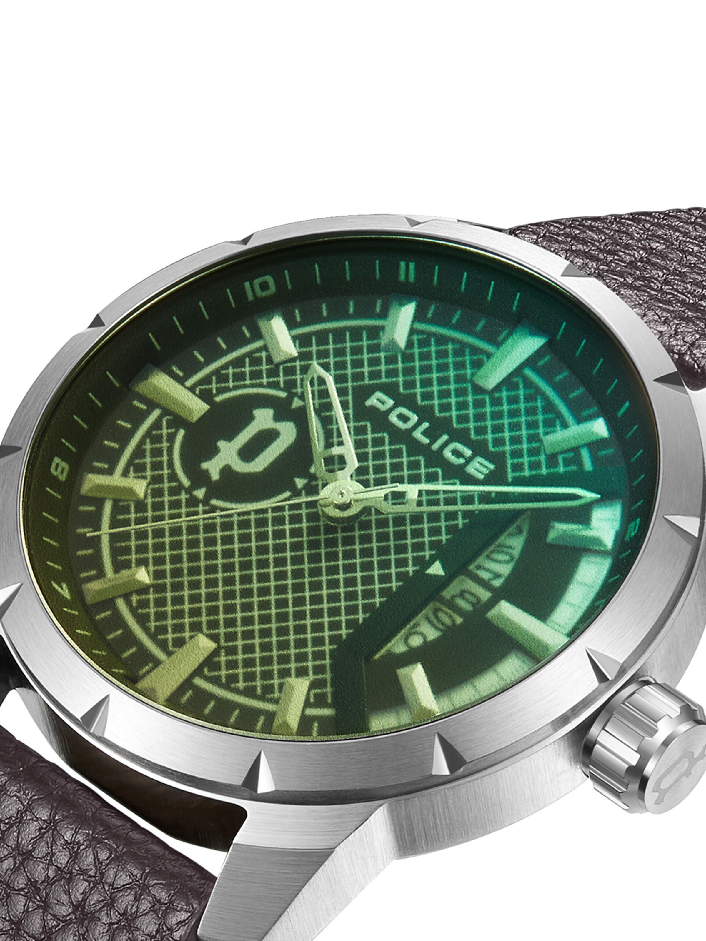 POLICE Analog watch 'NEIST' in Brown
