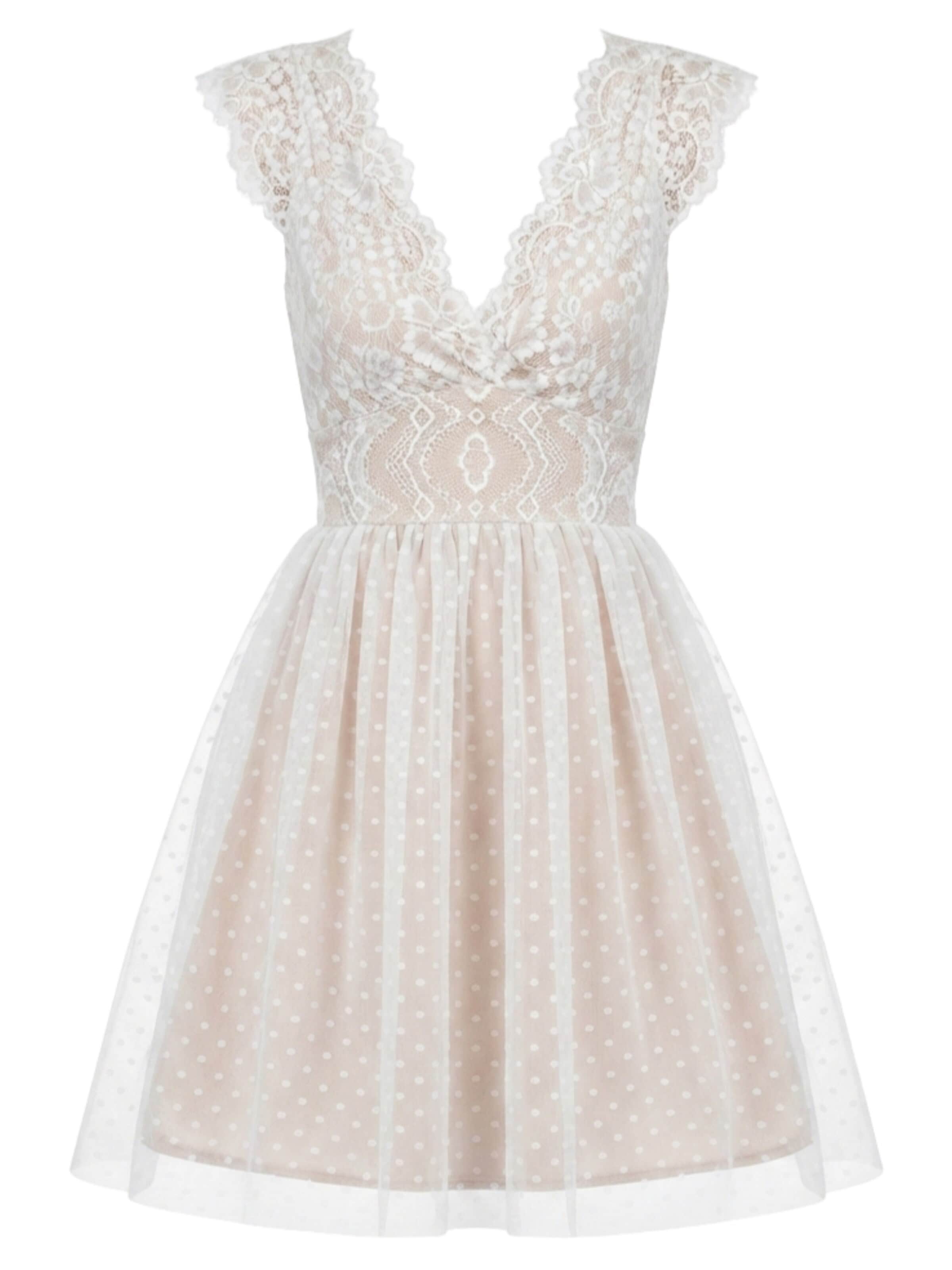 Abito di Ombre in bianco: frontale