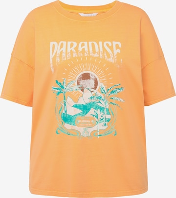 Studio Untold Shirt in Oranje: voorkant