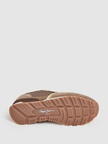 Pepe Jeans Platform trainers 'Brit' in Beige