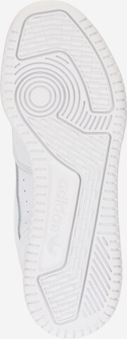 Baskets basses 'COURT SUPER' ADIDAS ORIGINALS en blanc