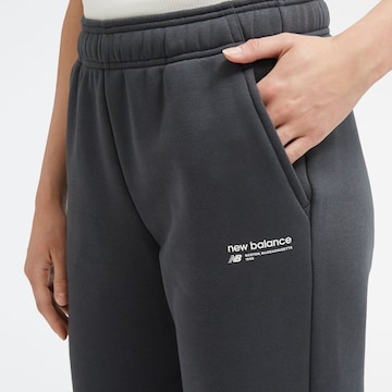 Regular Pantalon de sport new balance en noir