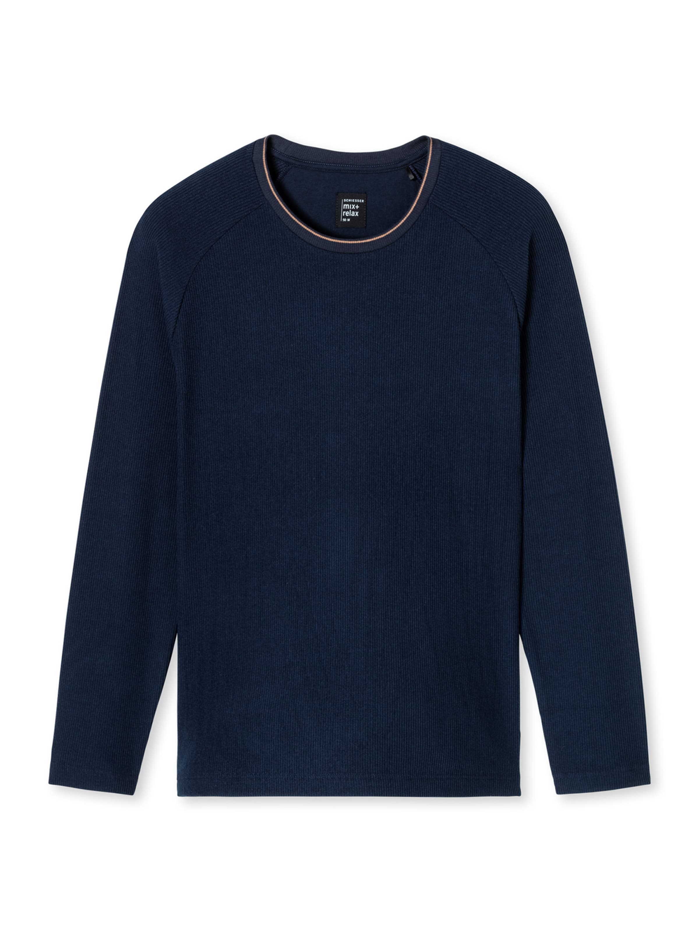 SCHIESSER Shirt ' Mix & Relax ' in Blauw: voorkant