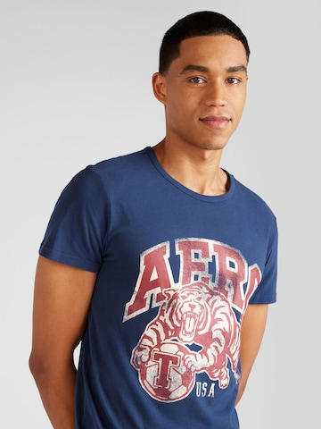 AÉROPOSTALE T-Shirt 'TIGERS' in Blau