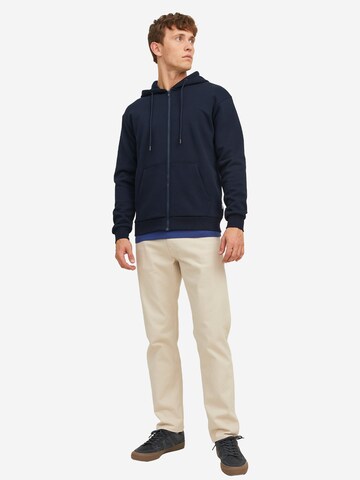 JACK & JONES Sweatjacke 'Bradley' in Blau