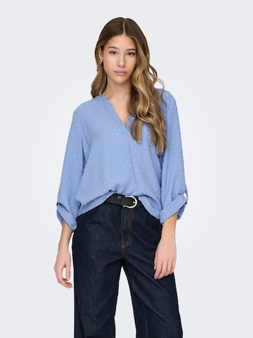 JDY Blouse 'DIVYA' in Blue: front