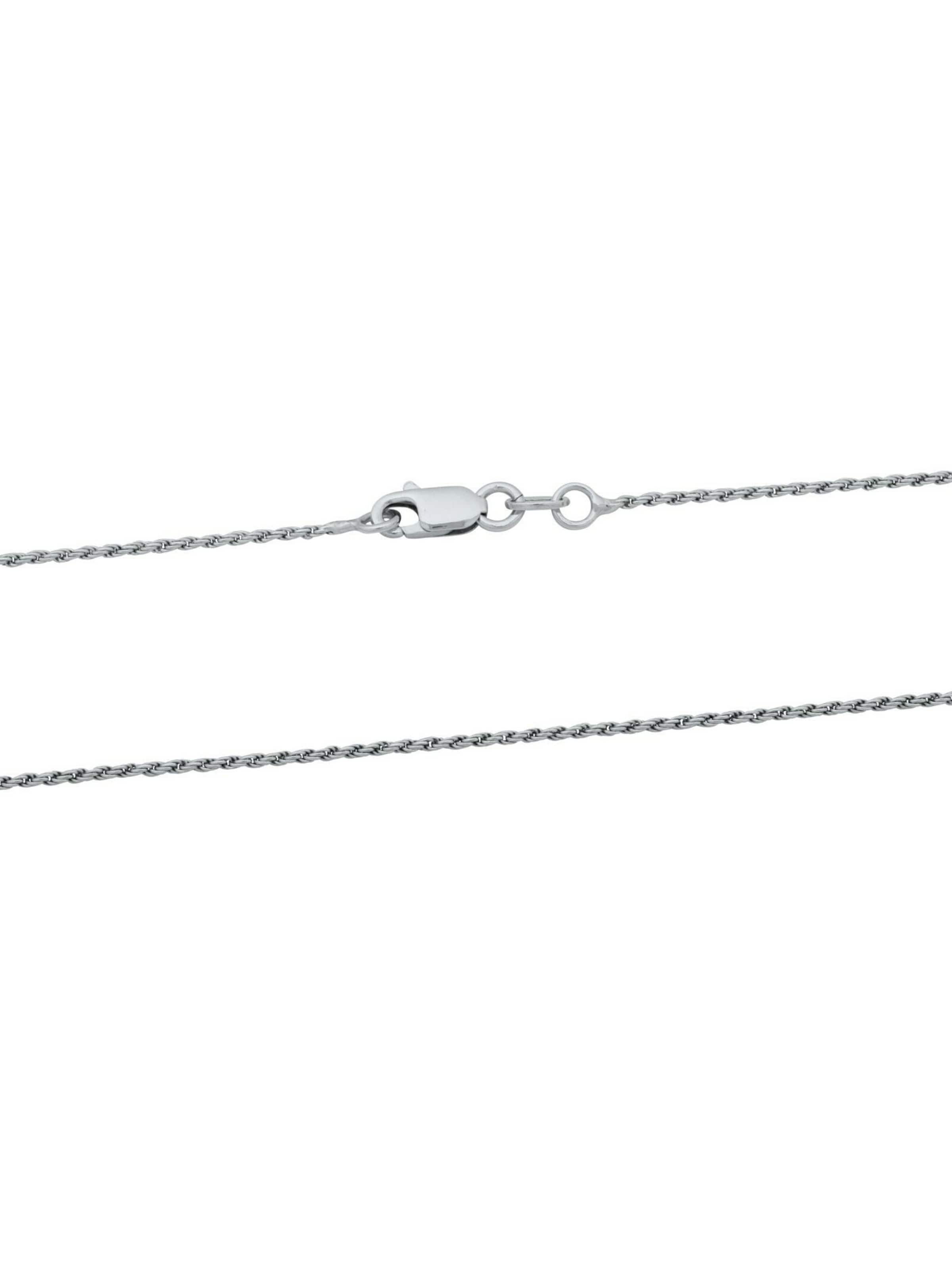 Tony Fein Necklace 'Kordel Rhod' in Silver