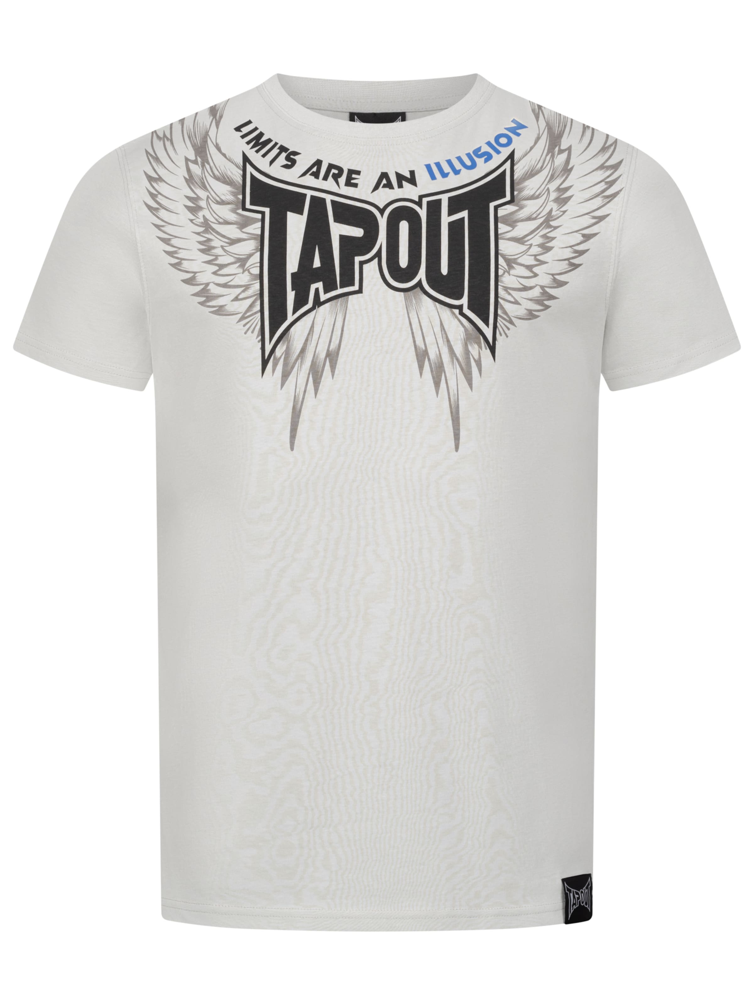 Tapout T-Shirt 'Tillusion Tee' in Weiß: Vorderseite