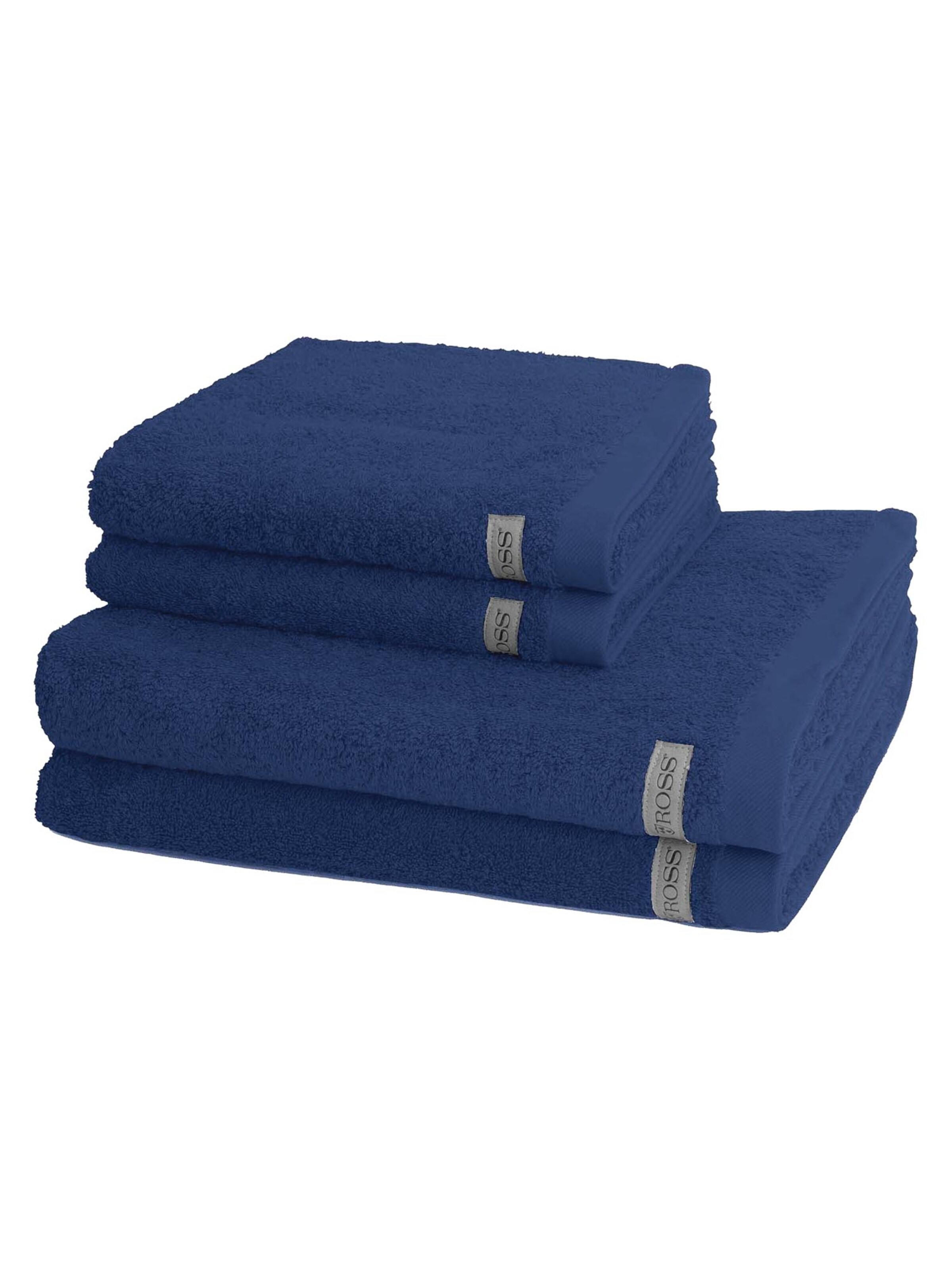 ROSS Towel 'Sinfonie' in Blue: front