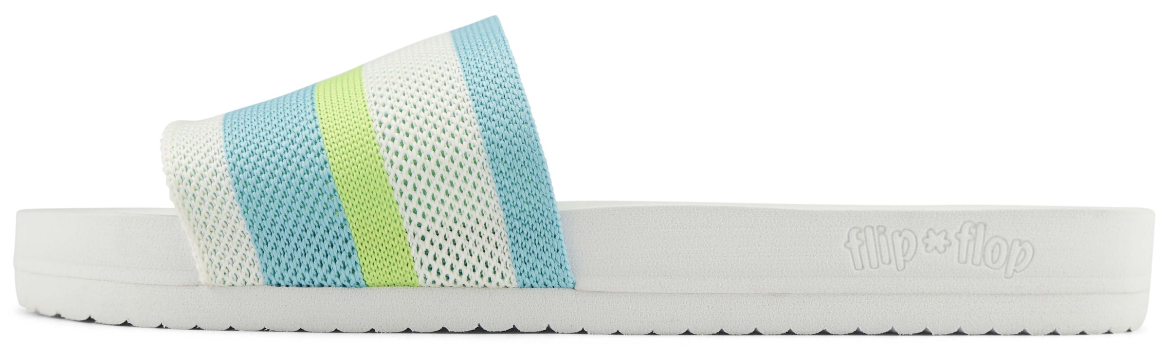 FLIP*FLOP Mules in White: front