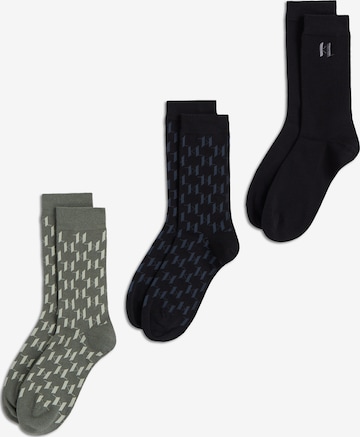 Karl Lagerfeld Sukat ' Monogram-Socken – 3er-Pack ' värissä monivärinen: etupuoli