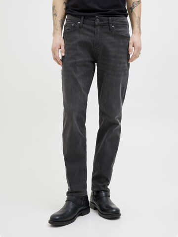 JACK & JONES Regular Jeans 'JJICLARK JJORIGINAL' in Black: front