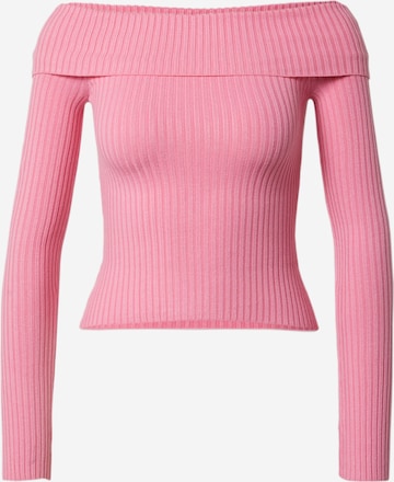 EDITED Sweater 'Hanami' in Pink: front