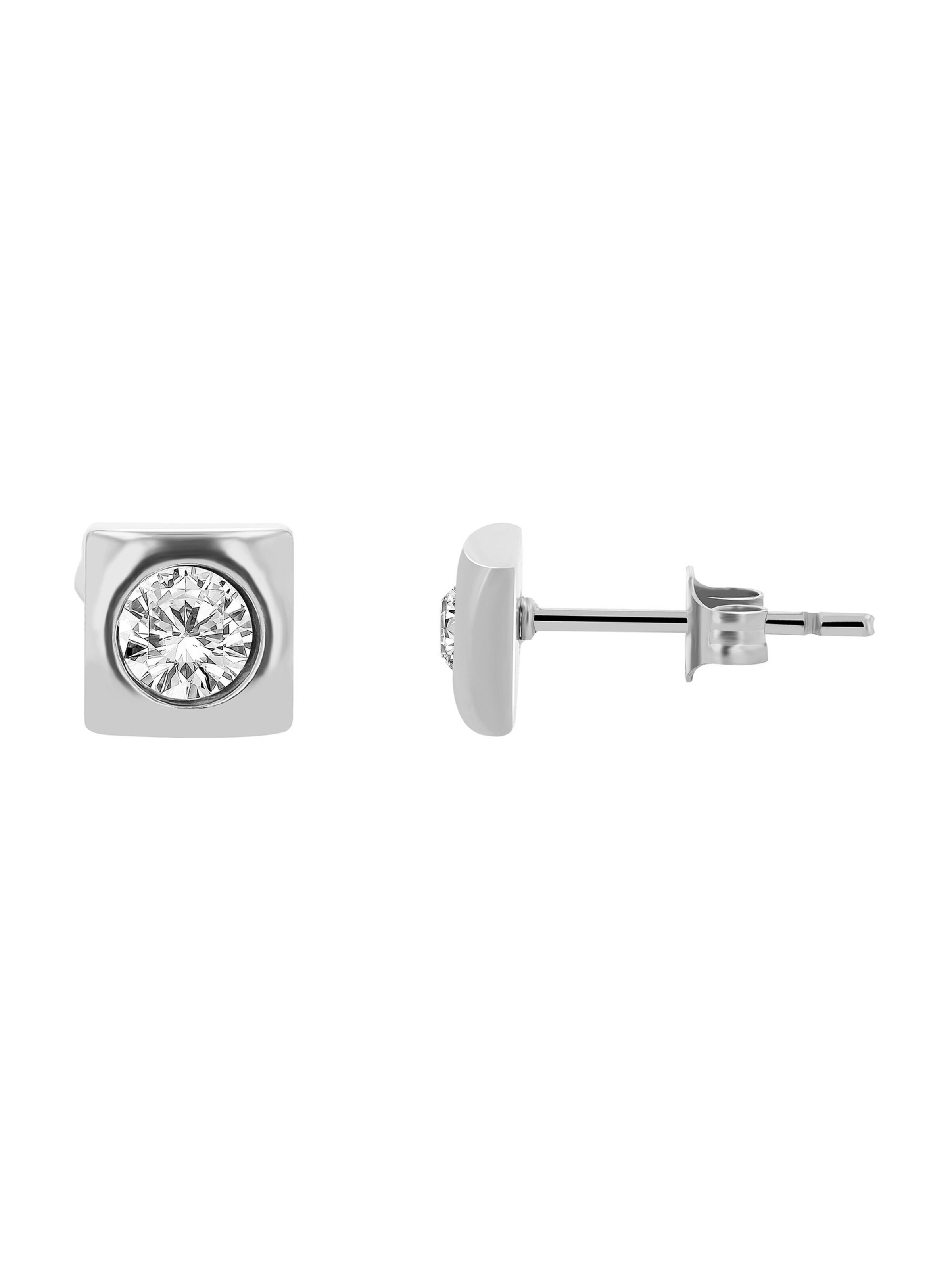 Akzent Earrings 'Ksenia, langlebig' in Silver