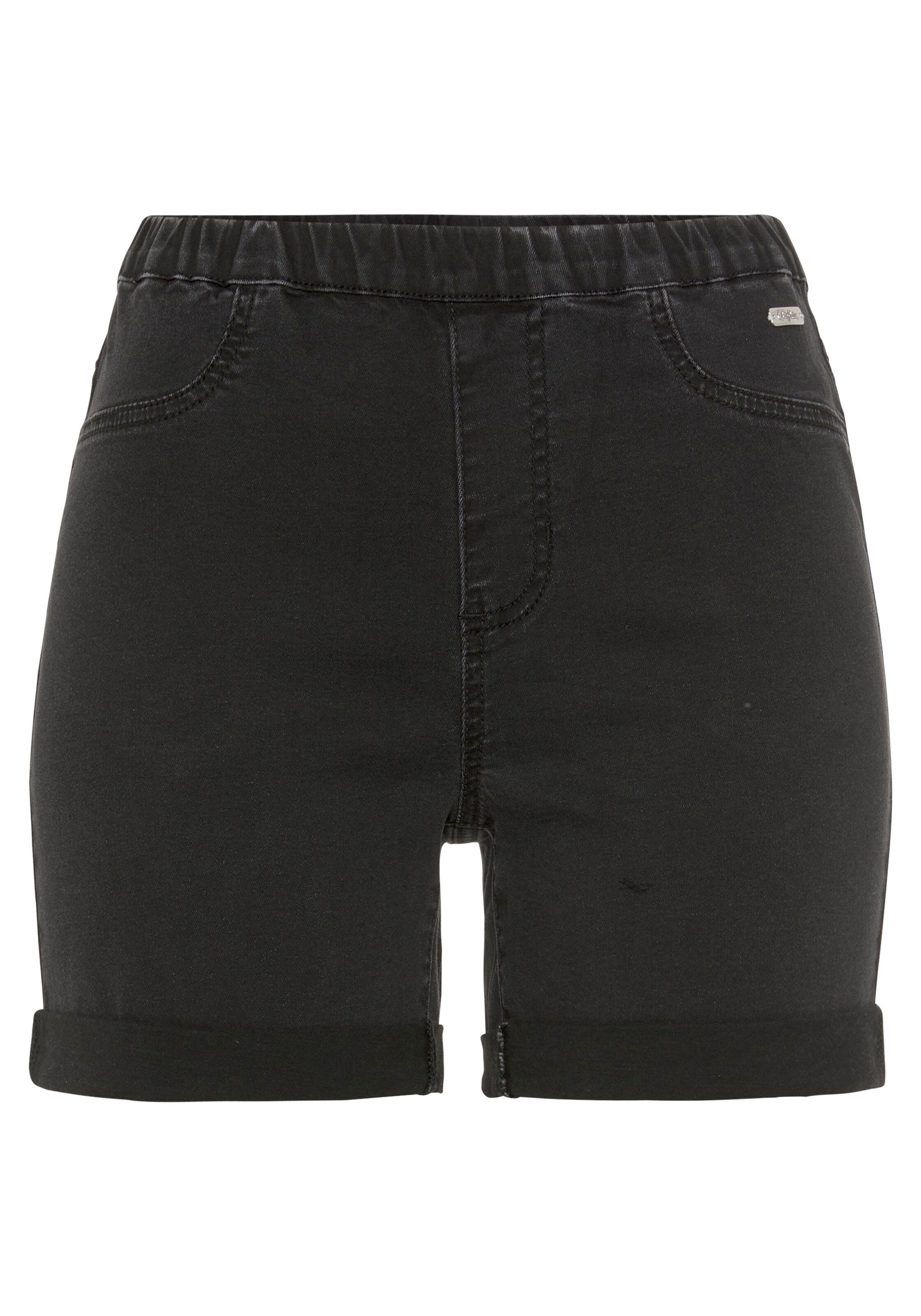 BUFFALO Shorts in Schwarz: Vorderseite